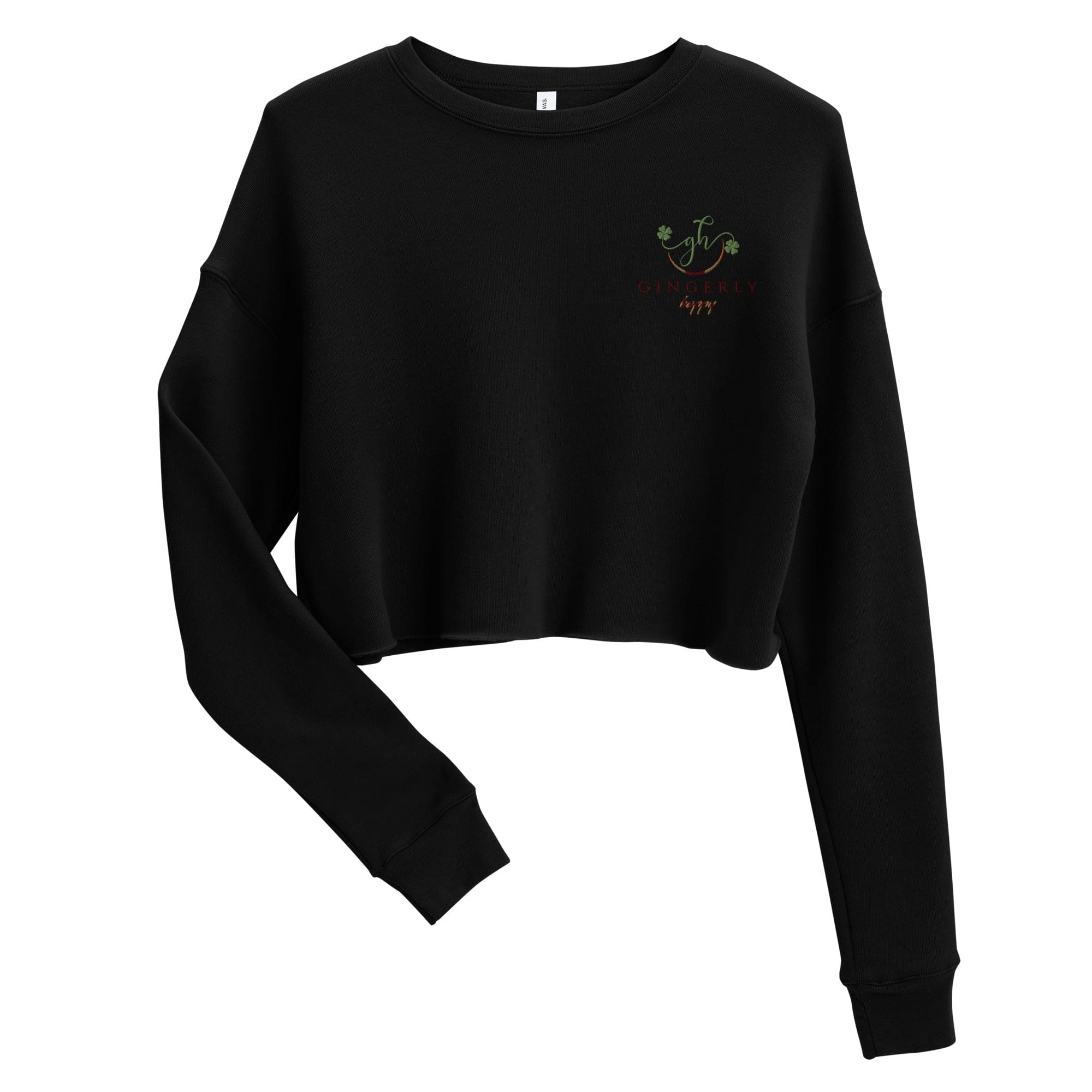 ★GENERAL IDEA★ COZY CROP SWEATSHIRT BLACK WBC1L51542 FOX HEAD PATCH REGULAR SWEATSHIRT | Maison Kitsuné