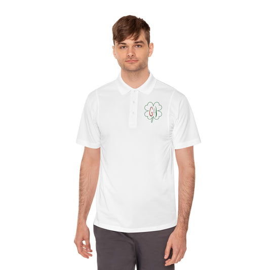 GH 1 shamrock Men's Sport Polo Shirt