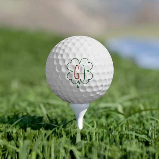 GH 1 shamrock Golf Balls, 6pcs