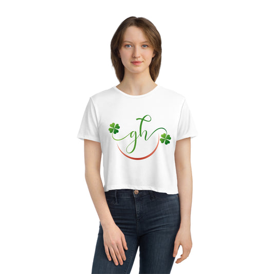 GH Women's Flowy Cropped Tee