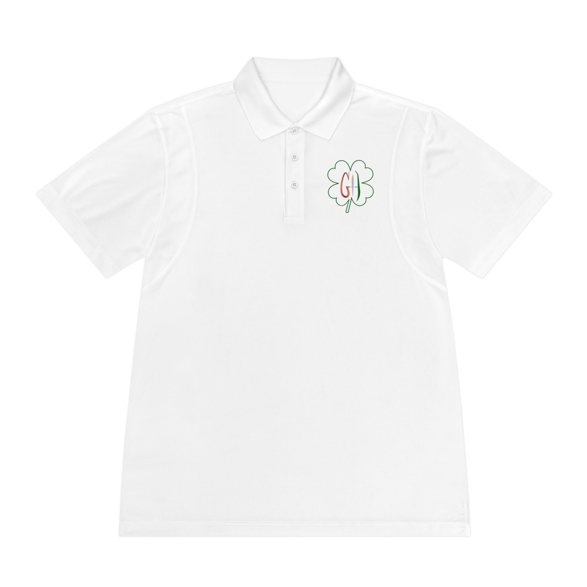 GH 1 shamrock Men's Sport Polo Shirt