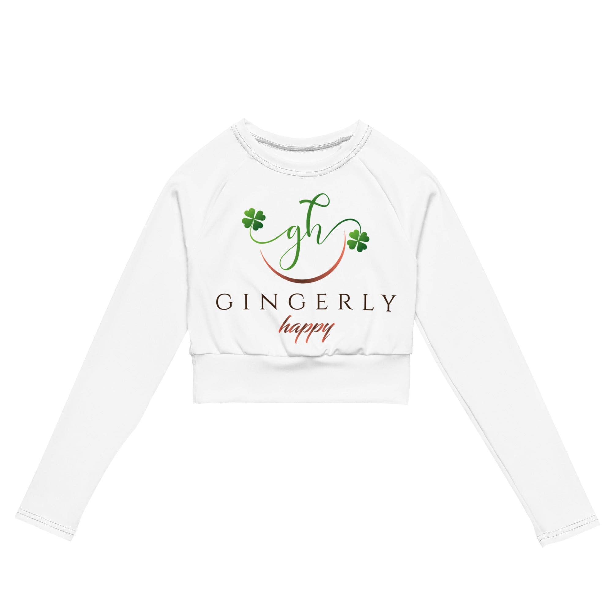 GH Recycled Long-sleeve Crop Top