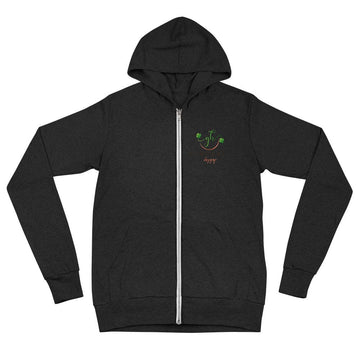 GH Unisex Zip Hoodie